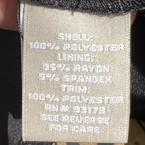 🌻Joan Vass Animal Print Batwing Chiffon Blouse w/ Fitted Tank Size Large - Picture 9 of 9